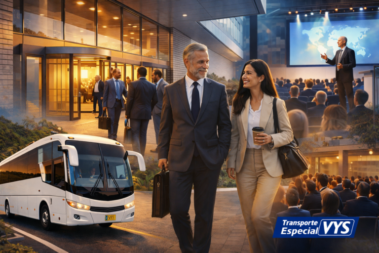 Transporte para eventos corporativos y convenciones en Colombia: cómo organizarlo sin errores